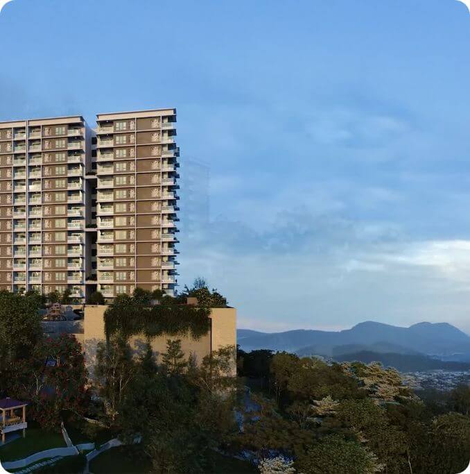 Scenic Views from Sobha Whispering Hill, Trivandrum